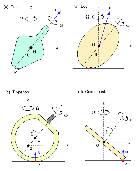 The Maths of Spinning Coins and Euler's Disk 