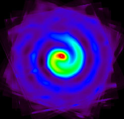 Picture of WR 104, a potential gamma-ray burst