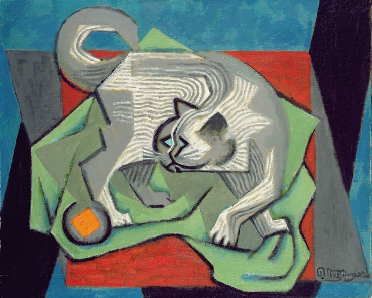 Metzinger, The Cat, 1915