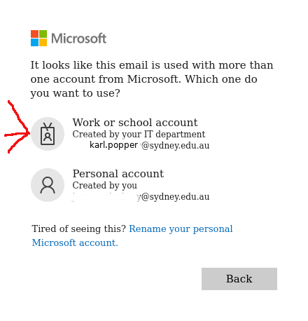 office365 login page