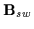 ${\bf B}_{sw}$